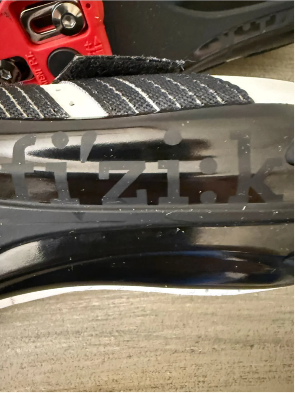 Fizik Tempo Powerstrap R5 Cycling Shoes Size 44 w/ Look Delta Peloton Cleats EUC
